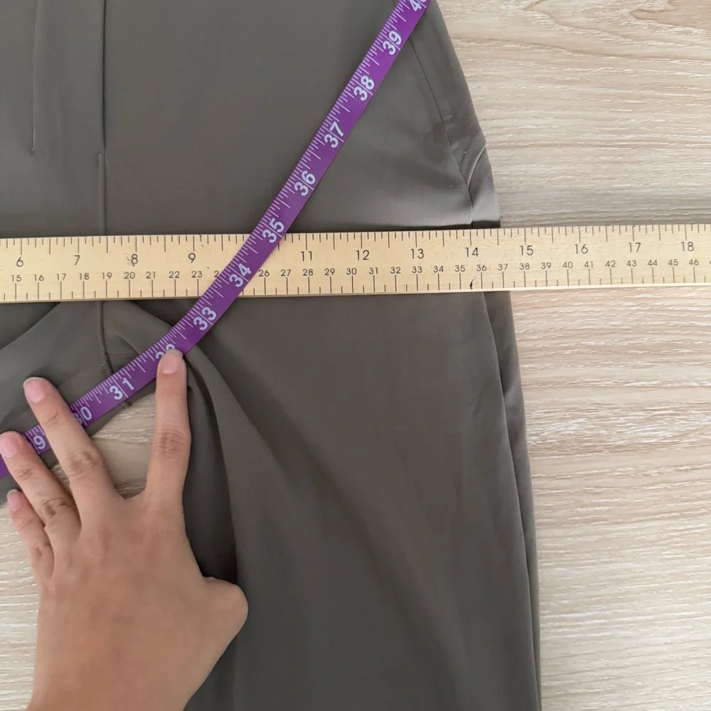 Lululemon 0 Smooth Fit Pull On Flare Nomad Minimal Outdoor Athletic Taupe